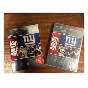 NFL NY Giant Road to XLII, 5 discs, 2008, super bowl, post-season, collector’s.: